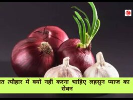 Onion and Garlic in Vrat