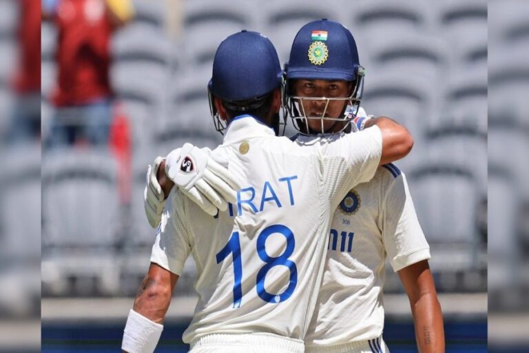 AUS vs IND 1st Day 3 Perth Test Score