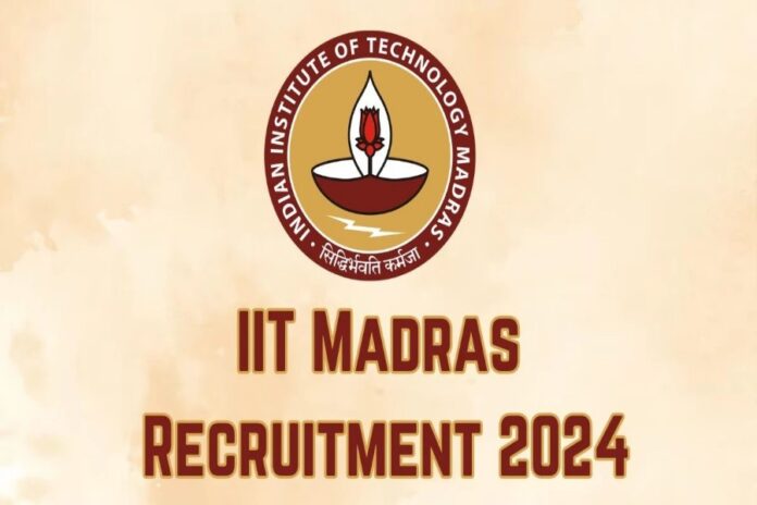 आईआईटी मद्रास भर्ती 2024 के लिए सीनियर एक्जीक्यूटिव पद पर आवेदन करें, 60,000 रुपये मासिक सैलरी का मौका