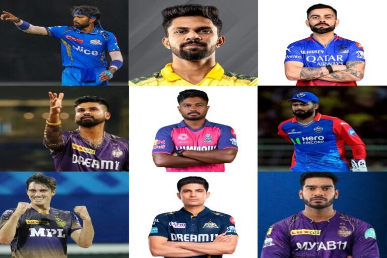 IPL 2025 Captains List