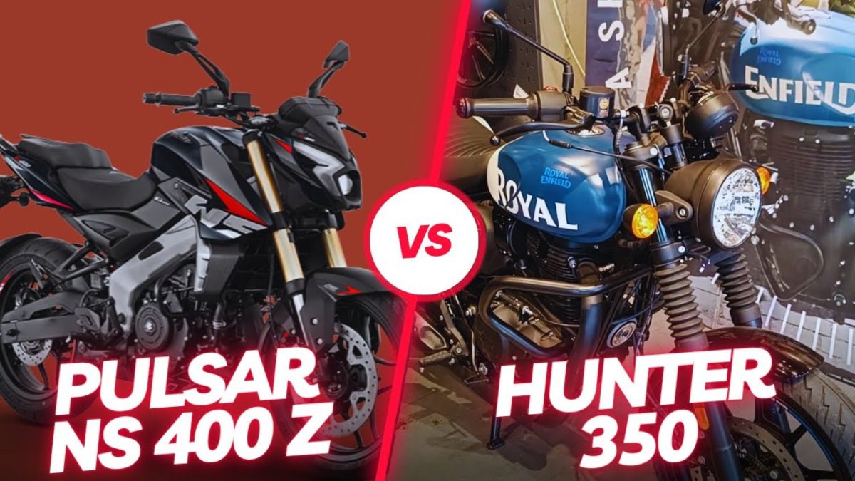 Bajaj Pulsar NS400Z VS Royal Enfield Hunter 350