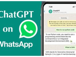 ChatGPT Working On WhatsApp