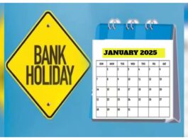 January 2025 Bank Holidays