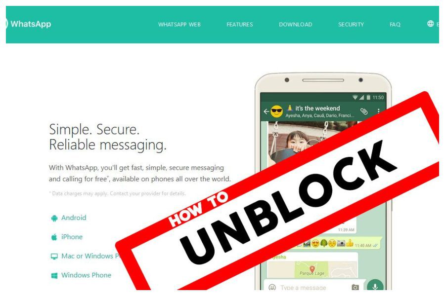 WhatsApp Unblocking