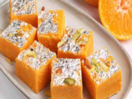 Orange Barfi