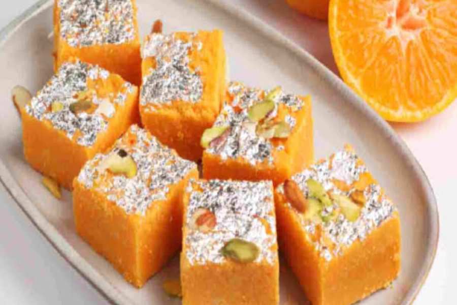 Orange Barfi