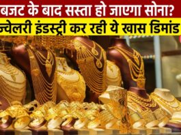 Budget 2025 Gold Jewelry Industry Demand