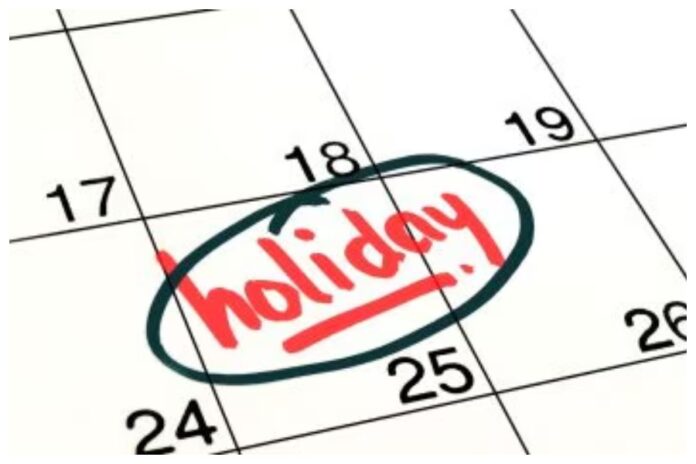 Holidays 2025 Full List