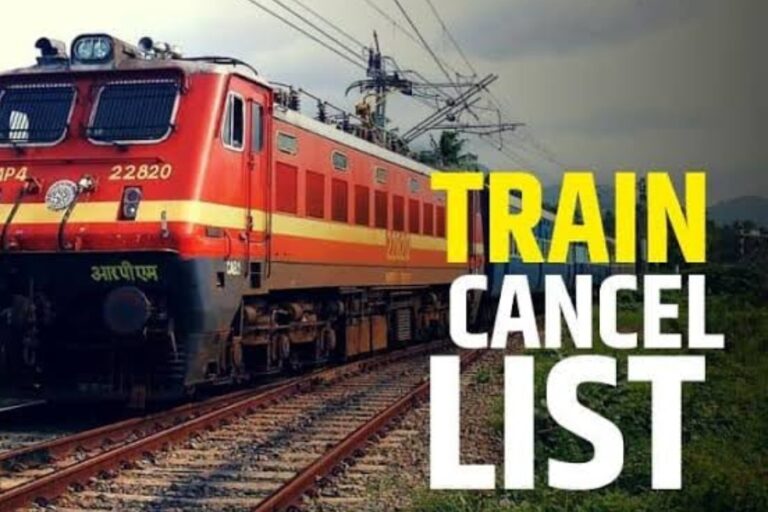 Train Cancelled Due To Fog