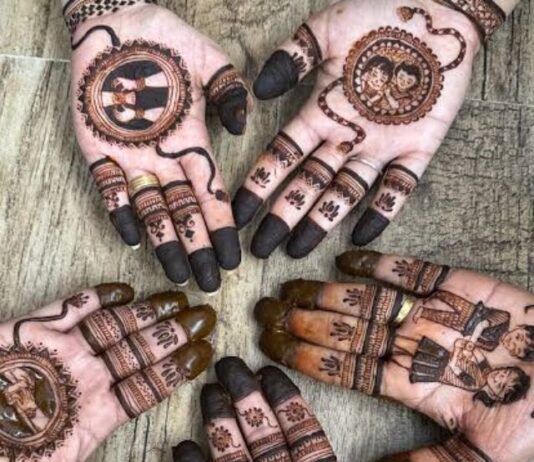 Raksha Bandhan Mehndi Design:  रक्षाबंधन पर लगाएं ये मेहंदी डिज़ाइन,  लगेंगी बेहद खूबसूरत Raksha Bandhan Mehndi Design