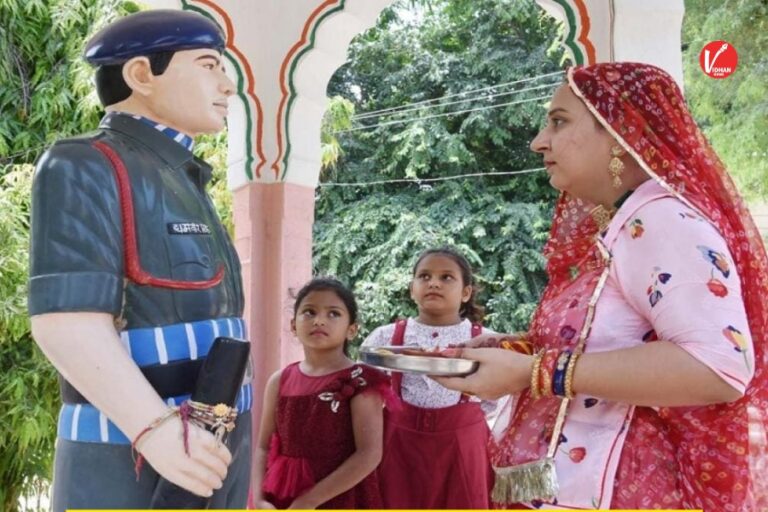 Raksha Bandhan : 19 साल पहले शहीद हुए भाई को आज भी 800 किमी दूर से राखी बांधने आती है बहन, दिल छू लेगी उषा की कहानी 