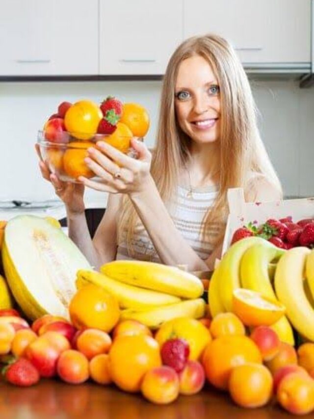 Healthy fruits for skin