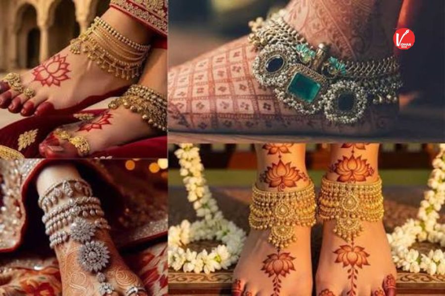 Karwa Chauth Payal Designs: