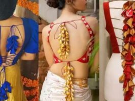 Backless Blouse Designs