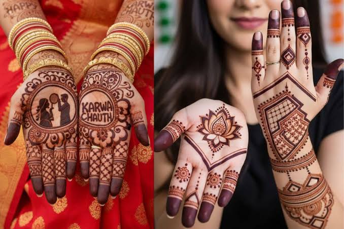 Karwa Chauth Mehandi Design