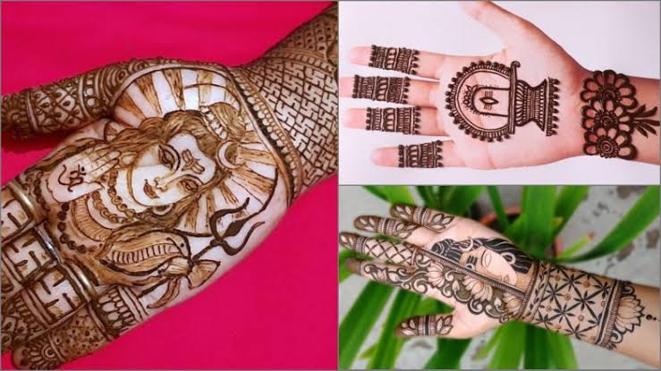 Mahashivratri mehndi designs: