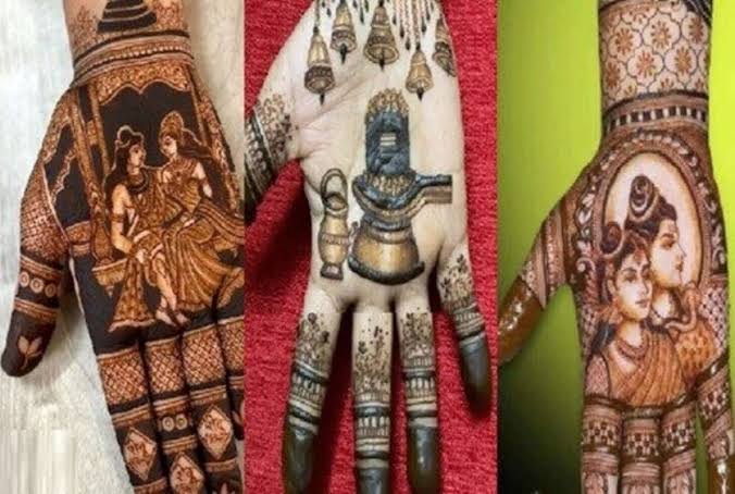 Mahashivratri mehndi designs: