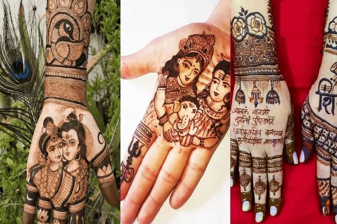 Mahashivratri mehndi designs