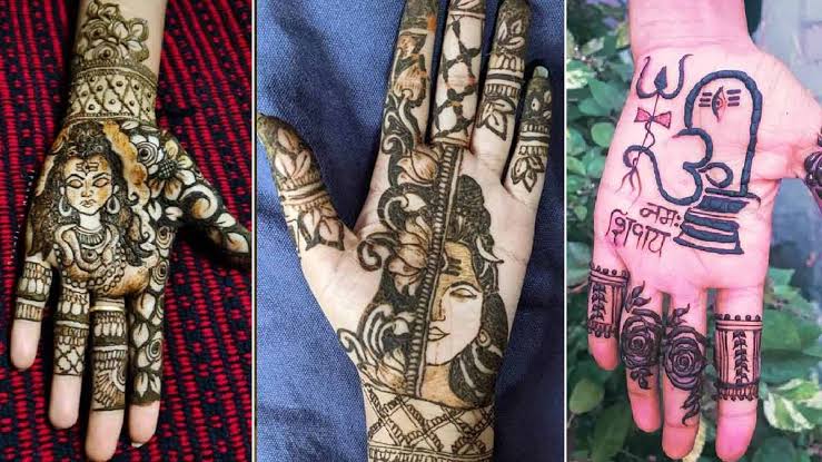Mahashivratri mehndi designs