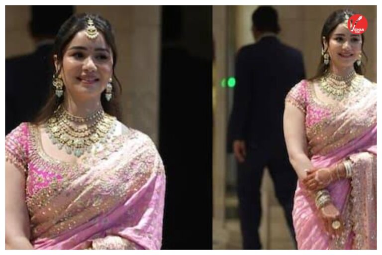 Sara Tendulkar: भाई अर्जुन की शादी में गुलाबी साड़ी में छाईं सारा तेंदुलकर, खूबसूरती ने खींचा सबका ध्यान