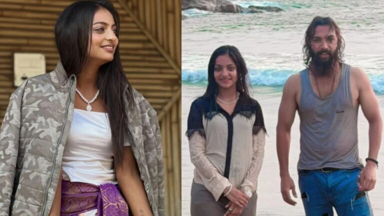 Viral girl Monalisa: हनीमून पर वायरल गर्ल मोनालिसा का जलवा, समंदर किनारे पति फहमान संग की रोमांस, बनियान लुक में छाए पति